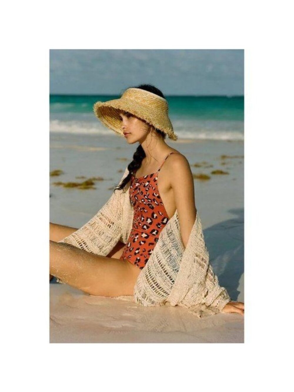 Akemi + Kim Carolina Duster Kimono Open-Weave
